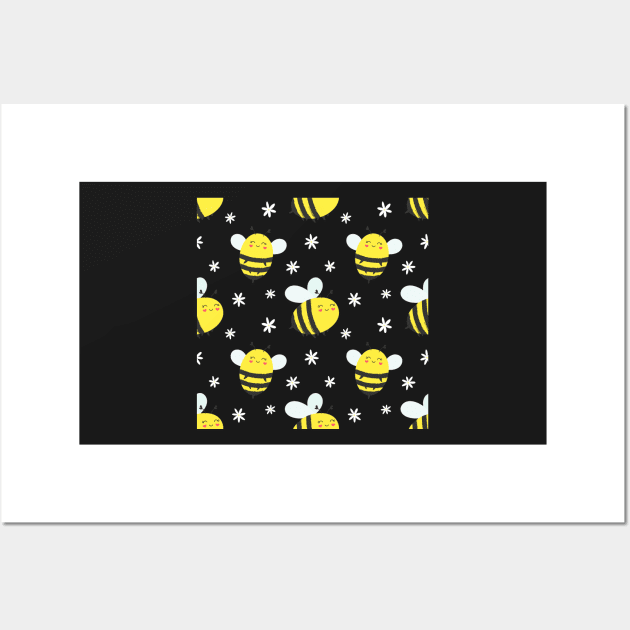 Bee Lover Wall Art by edwardecho